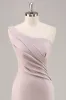 One Shoulder Mermaid Long Khaki Formal Dress sold by Zapaka
