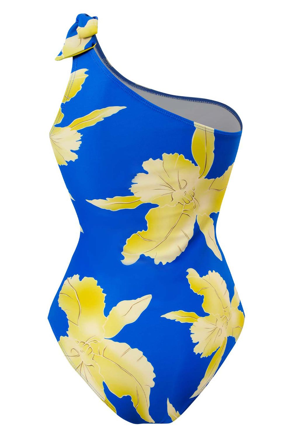 One Shoulder Green Printed High Wait Bikini Wear sold by Zapaka product image thumbnail 7