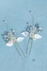 Handmade Rhinestones Pearl Flower Bridal Hair Accessories sold by Zapaka