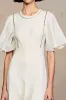 Ivory A Line Chiffon Wedding Guest Dress sold by Zapaka
