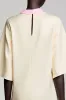 Ivory Cotton Flower Wedding Guest Dress sold by Zapaka