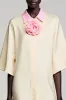 Ivory Cotton Flower Wedding Guest Dress sold by Zapaka