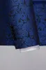 Jacquard Blue Shawl Lapel 2 Pieces Men's Prom Suits sold by Zapaka