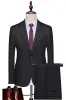 Men's Coffee Notched Lapel 2 Pieces Beaded Formal Suits sold by Zapaka