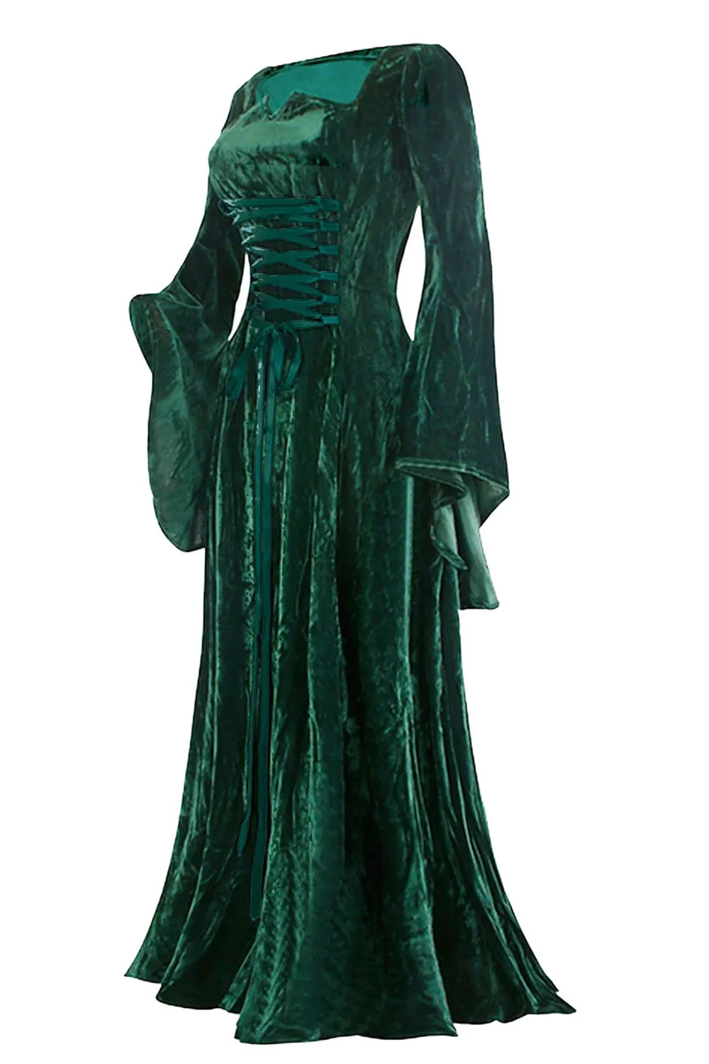 Velvet Long Sleeves Halloween Dress sold by Zapaka product image thumbnail 2