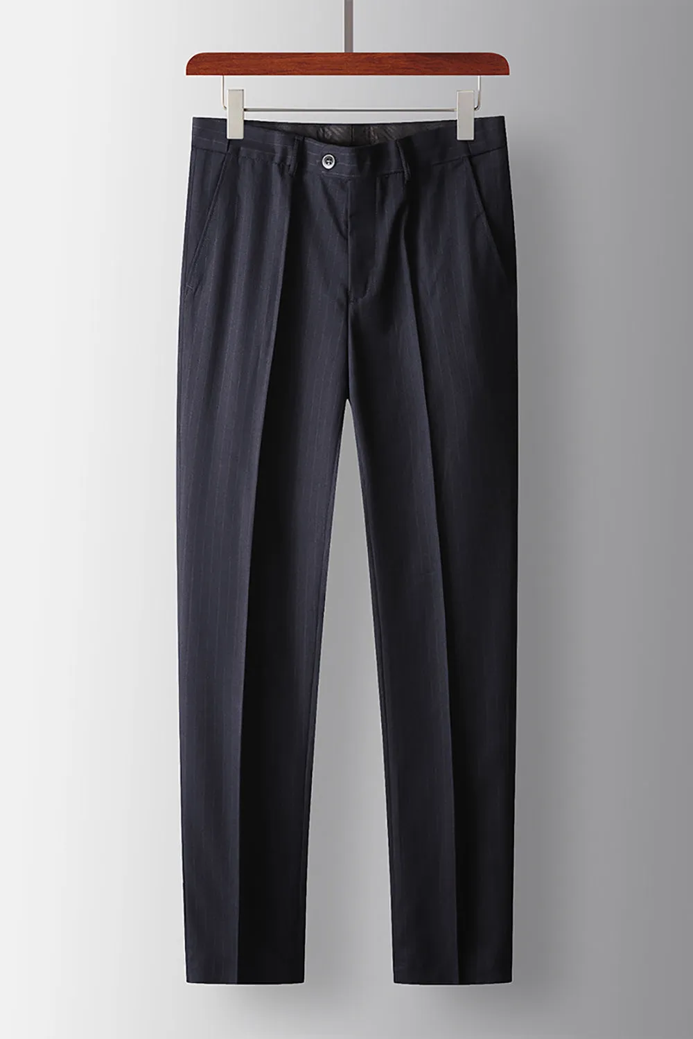 Navy Peak Lapel 2 Pieces Men's Formal Suits sold by Zapaka product image thumbnail 5