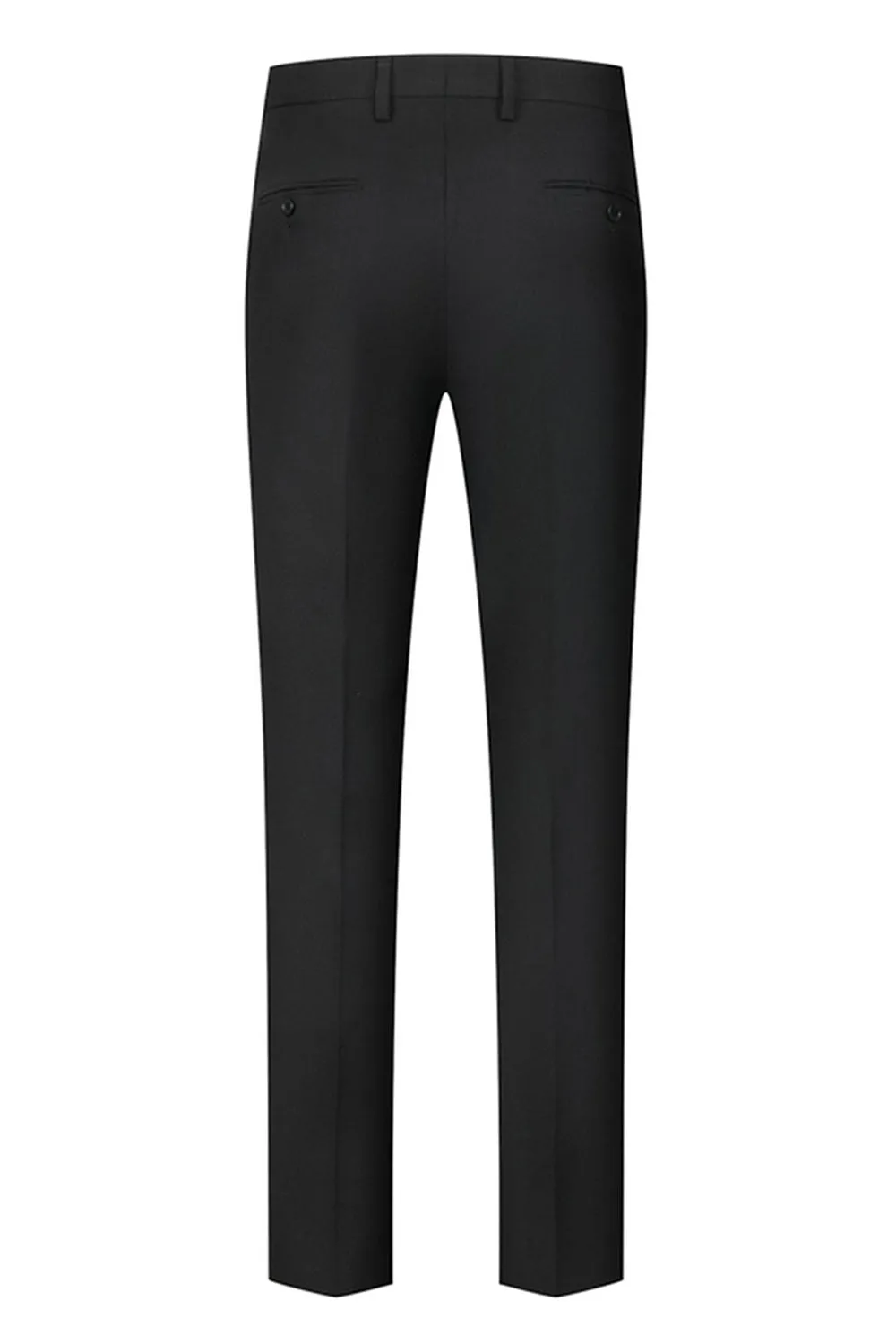 Black Shawl Lapel One Button 3-Piece Men Suits sold by Zapaka product image thumbnail 4