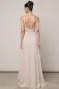 Ivory A Line Spaghetti Straps Long Formal Dress sold by Zapaka