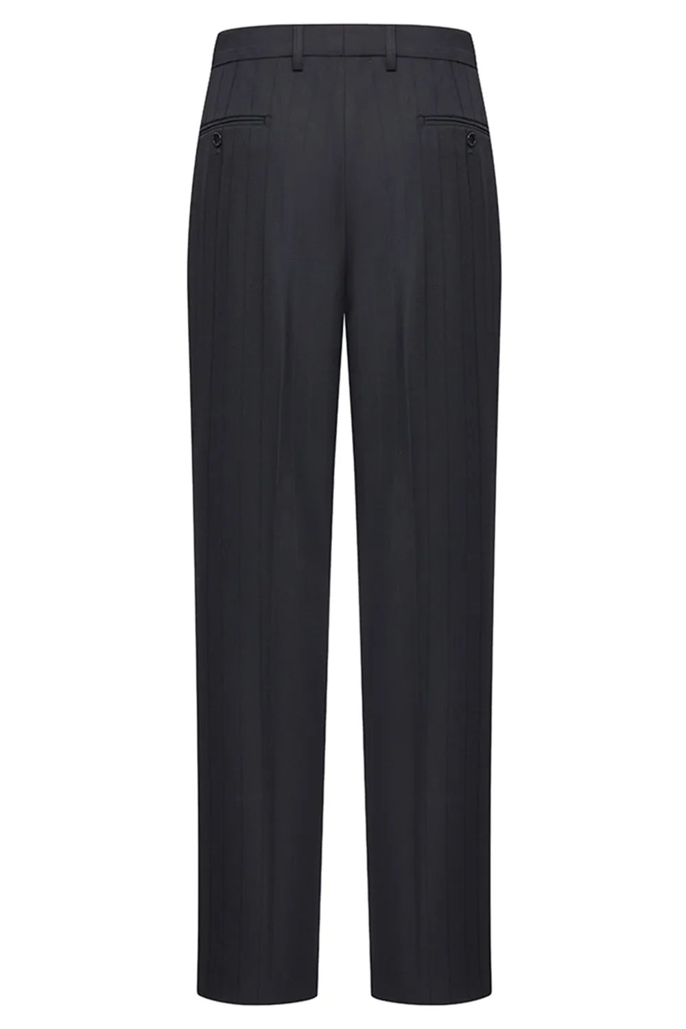 2 Piece Peak Lapel Double Breasted Black Men's Party Suits sold by Zapaka product image thumbnail 5