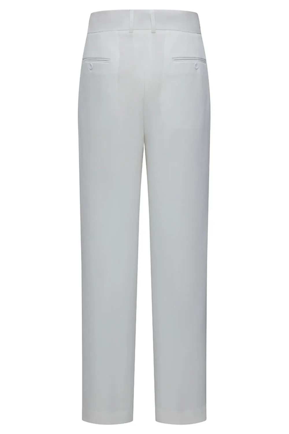 White Shawl Lapel One Button 2 Piece Men's Suits sold by Zapaka product image thumbnail 5