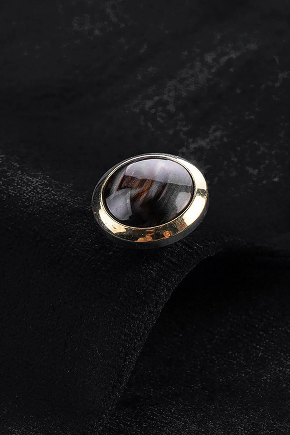 Black Peak Lapel 2 Piece Men's Suits sold by Zapaka product image thumbnail 5