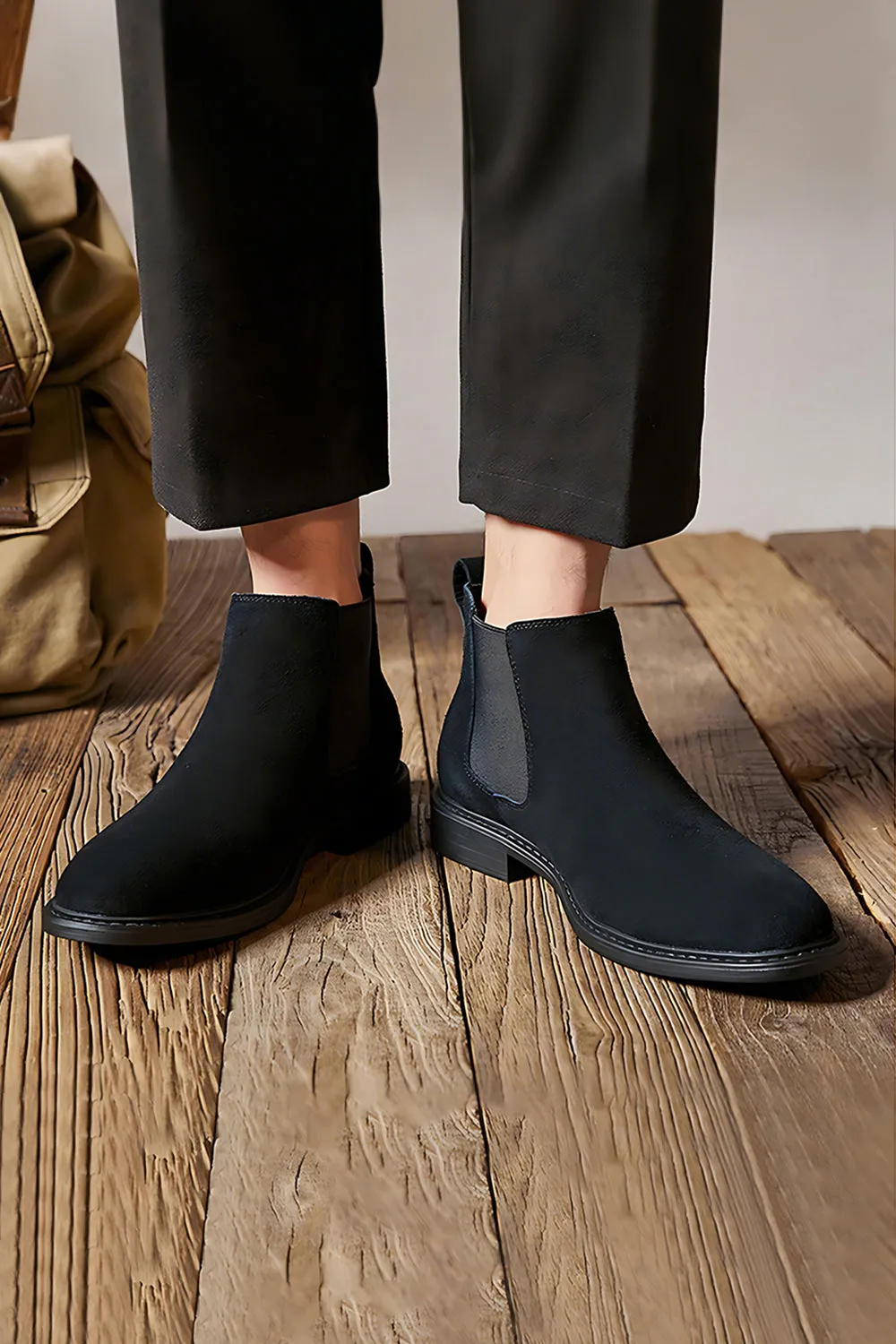 Black High-Top Casual Men's Shoes sold by Zapaka