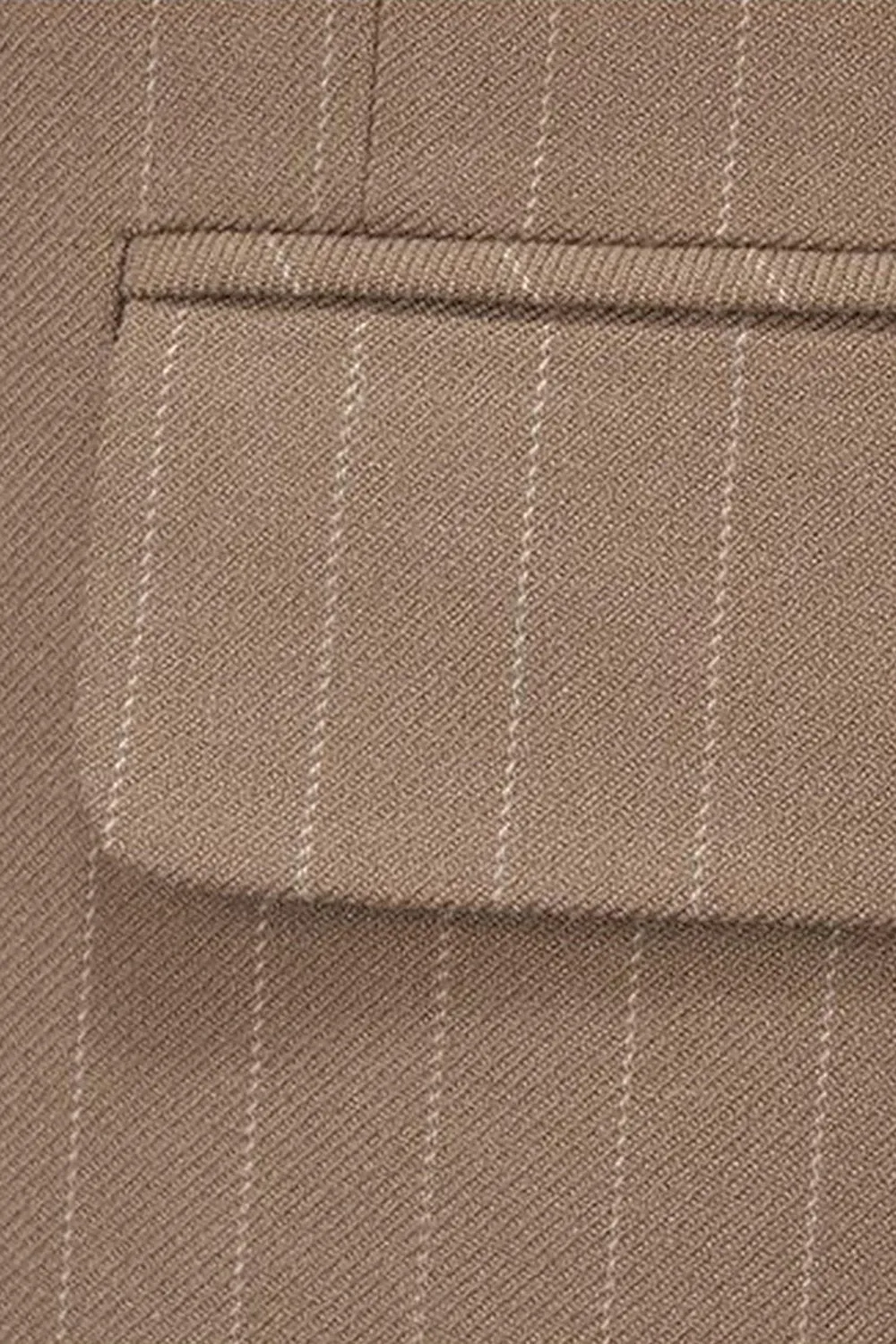 2 Piece Striped Double Breasted Khaki Men's Suits sold by Zapaka product image thumbnail 5