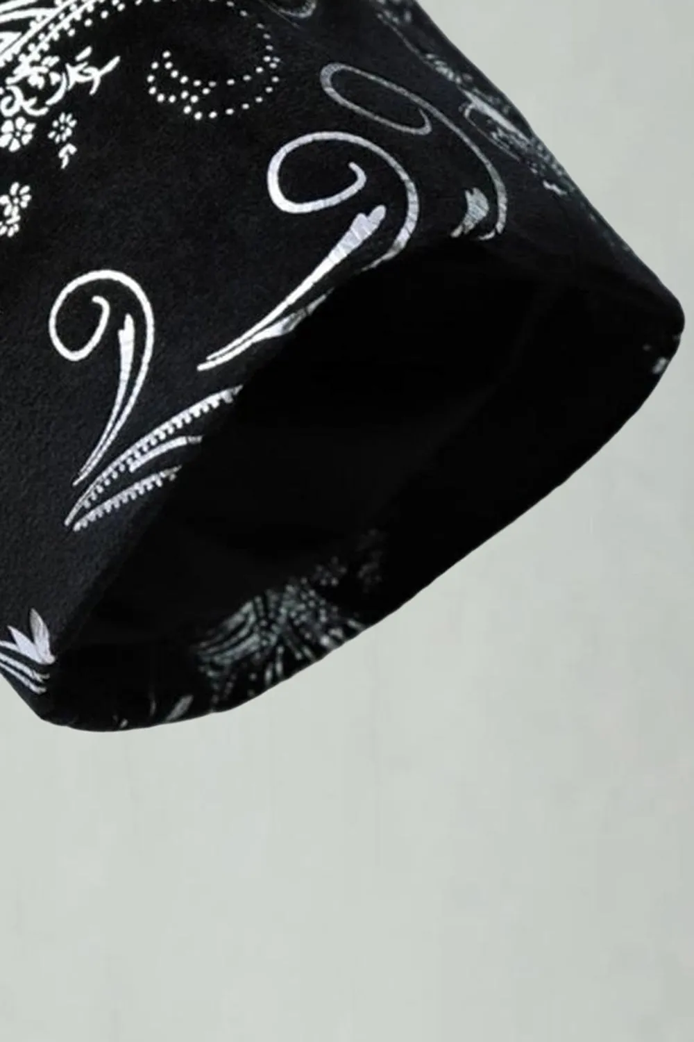 Notched Lapel Silver Jacquard Men's Prom Blazer sold by Zapaka product image thumbnail 5