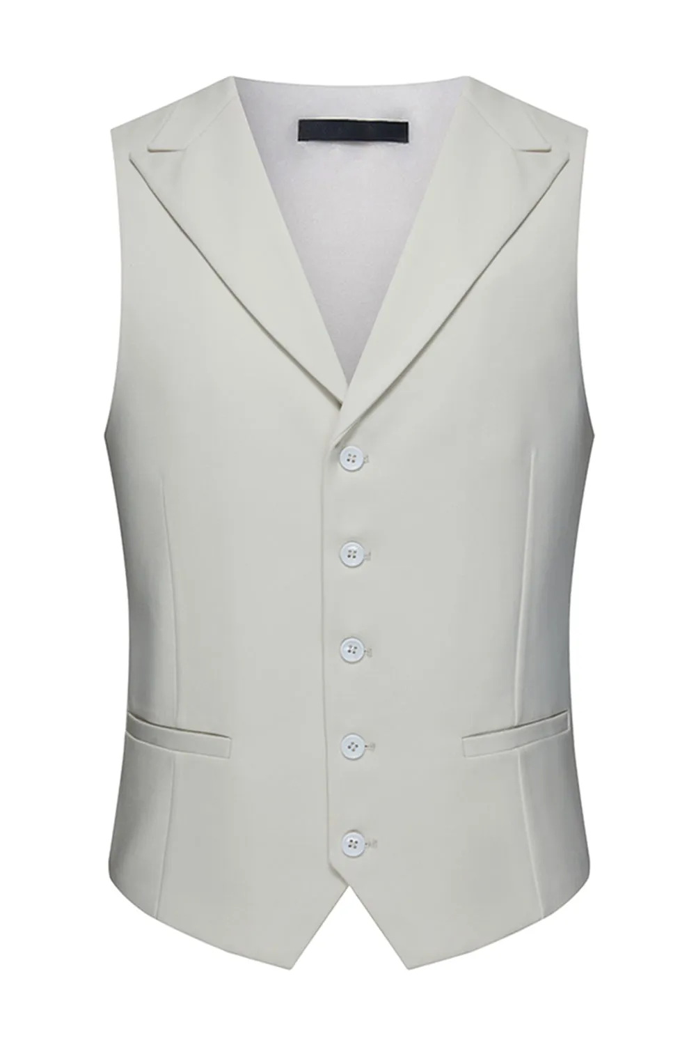 Navy Notched Lapel 3 Piece Slim Fit Men's Suits sold by Zapaka product image thumbnail 5