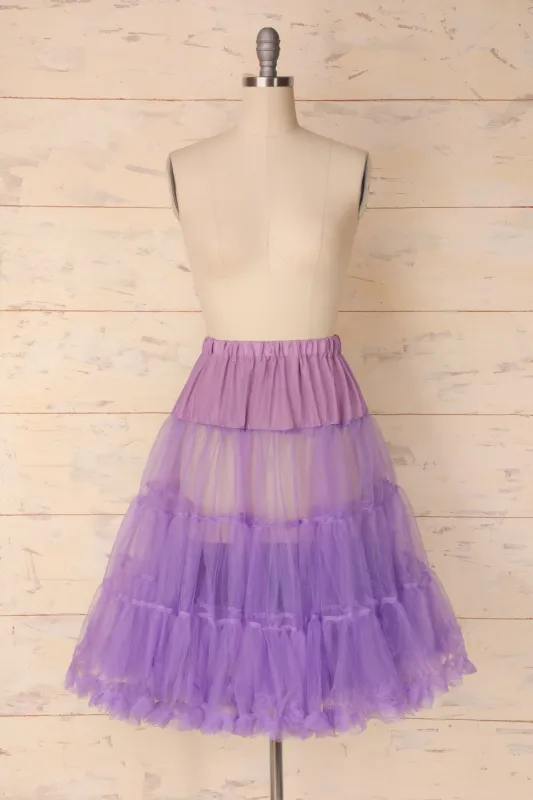Purple Tulle Petticoat sold by Zapaka