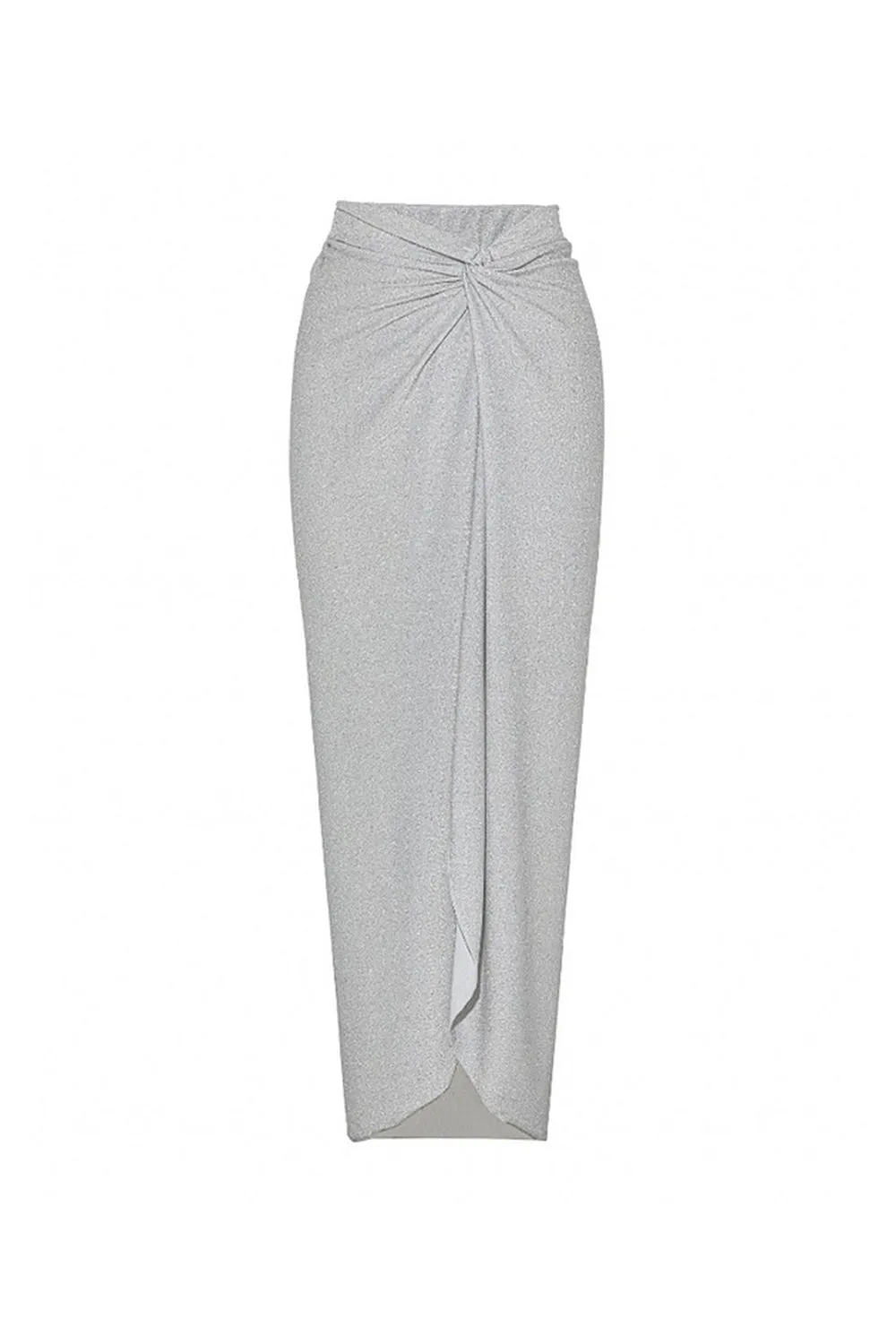 Silver Long Sleeves 2 Piece Swimsuit with Beach Dress sold by Zapaka product image thumbnail 4