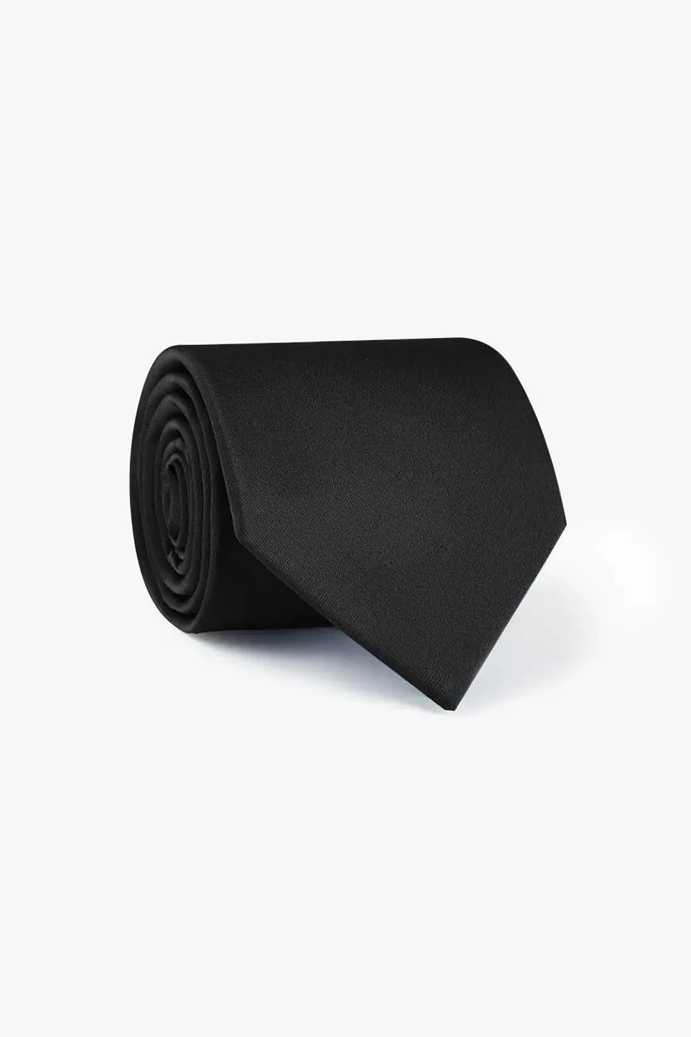 Black Men's Tie for Party sold by Zapaka