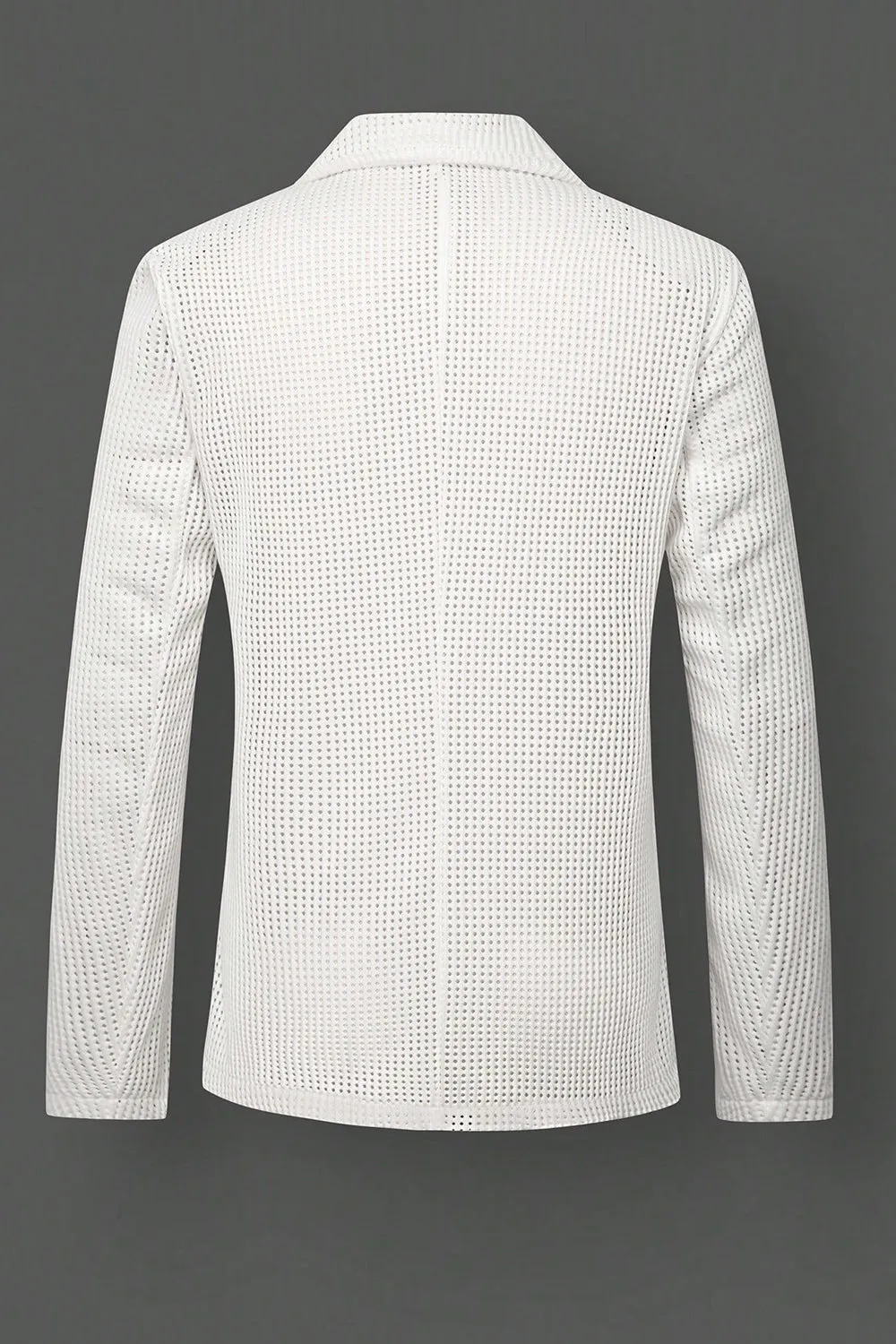 Black Notch Lapel Single Breasted Men's Jacket sold by Zapaka product image thumbnail 5