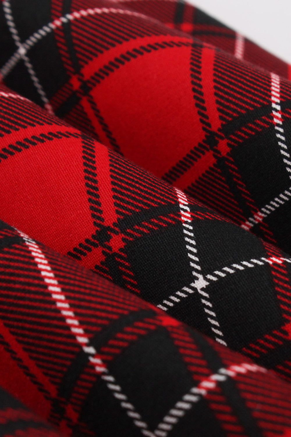 Halter Plaid Red Vintage Dress sold by Zapaka product image thumbnail 4