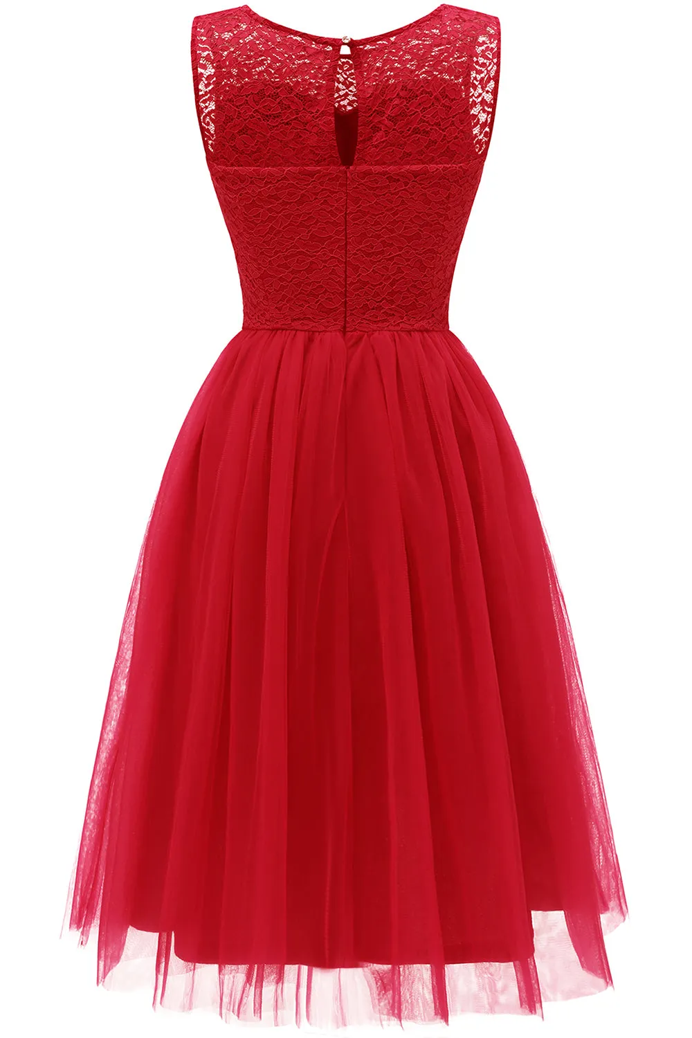 Tulle Lace Short Party Dress sold by Zapaka product image thumbnail 2