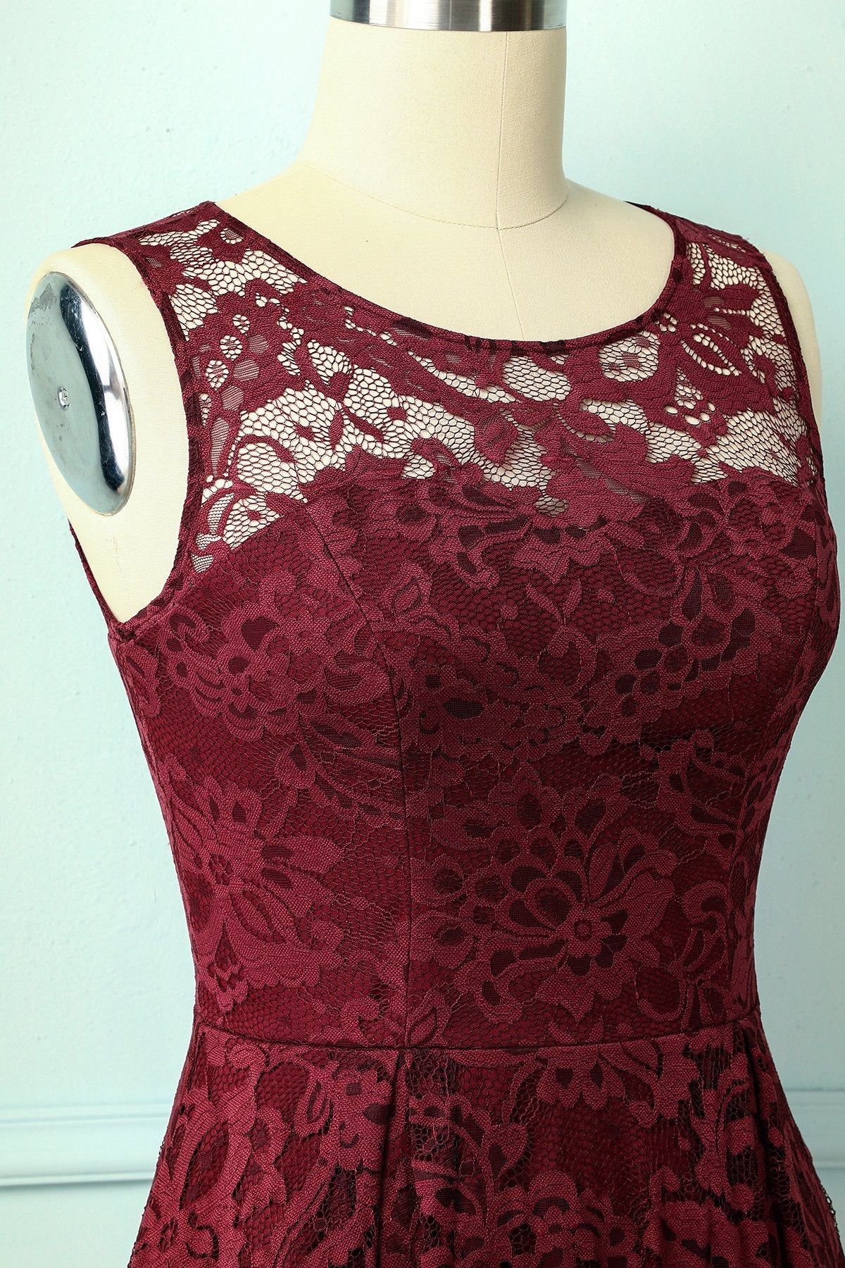 Asymmetrical Lace Dress sold by Zapaka product image thumbnail 3