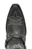 Black Boho Style High Boots sold by Zapaka