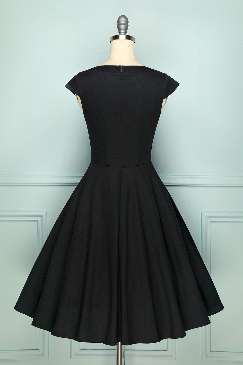 Black 50s Dress sold by Zapaka product image thumbnail 2