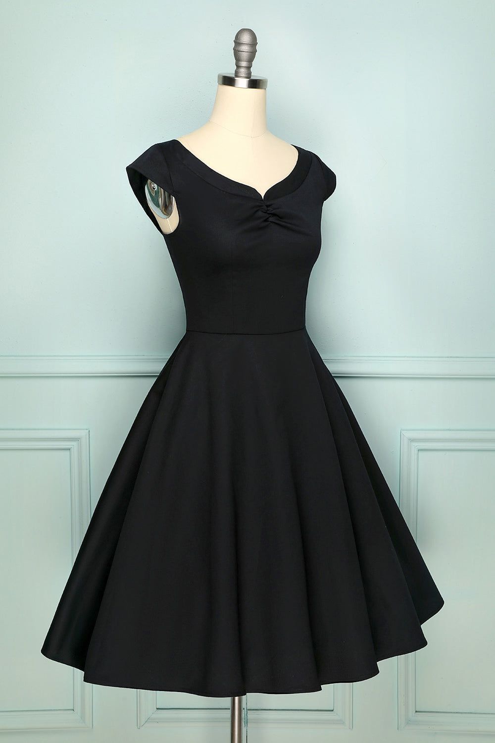 Black 50s Dress sold by Zapaka product image thumbnail 3
