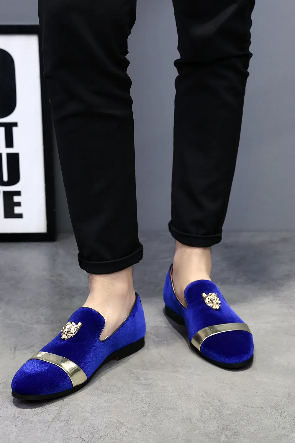 Black Men's Wedding Party Shoes sold by Zapaka product image thumbnail 5