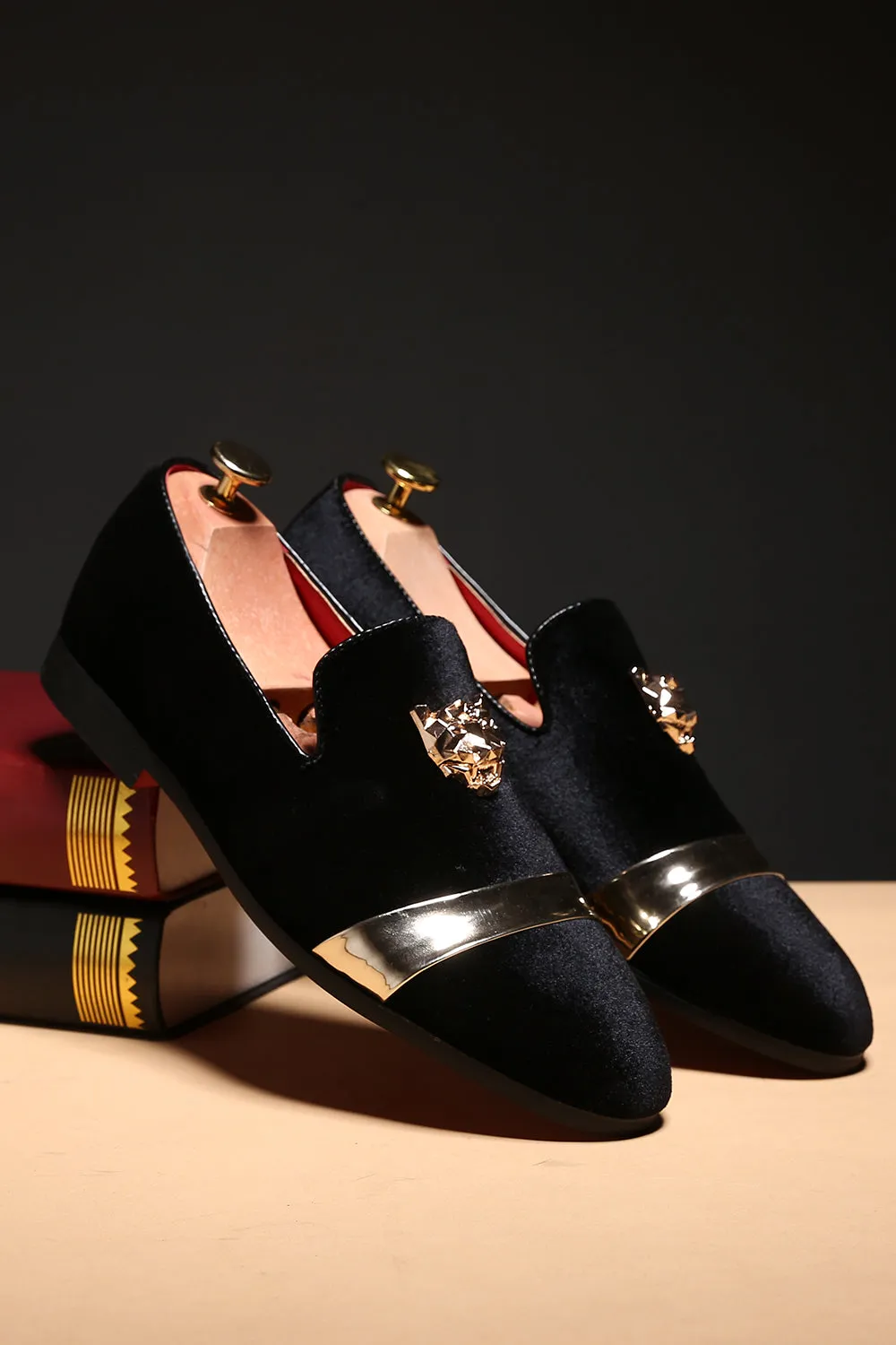 Black Men's Wedding Party Shoes sold by Zapaka product image thumbnail 3