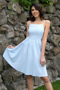 Cute A Line Spaghetti Straps Summer Dress sold by Zapaka