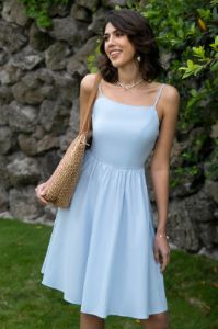 Cute A Line Spaghetti Straps Summer Dress sold by Zapaka