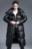 Black Winter Long Sleeves Puffer Jacket with Pockets sold by Zapaka