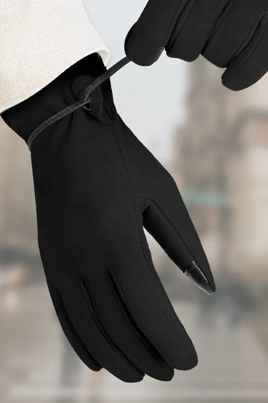 Black Winter Warm Gloves sold by Zapaka