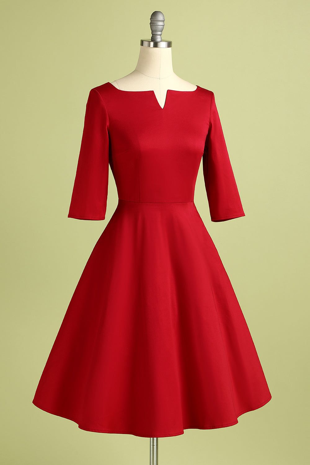 Red Crepe Formal Dress sold by Zapaka product image thumbnail 4