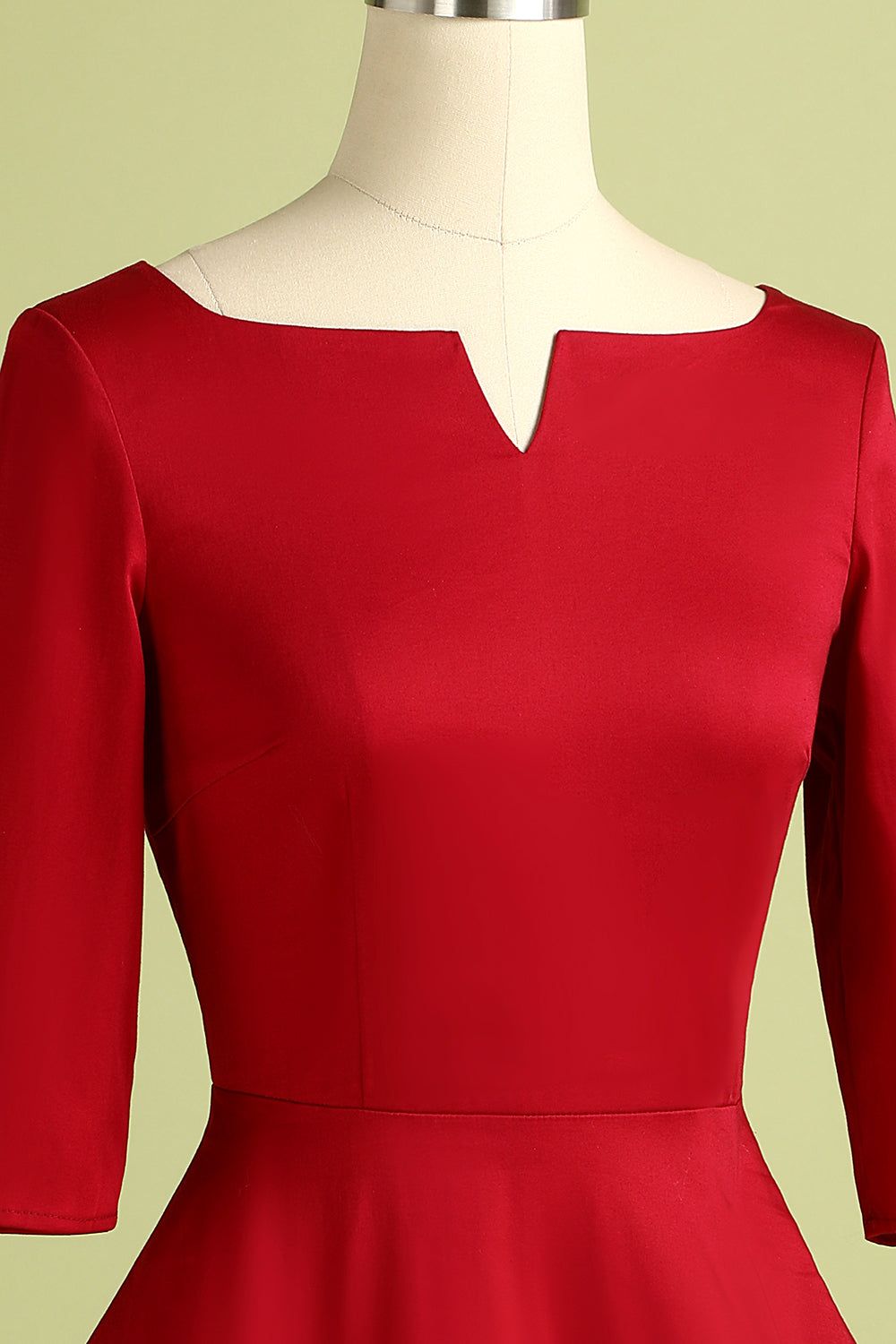 Red Crepe Formal Dress sold by Zapaka product image thumbnail 5