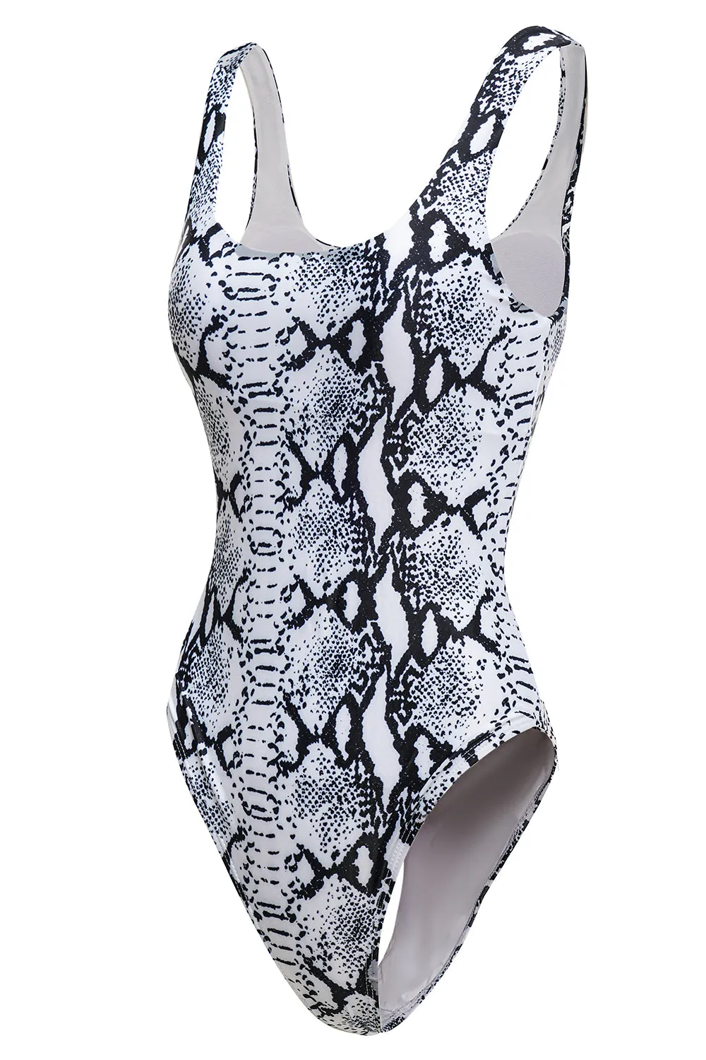 Grey Leopard Printed Swimsuits sold by Zapaka product image thumbnail 3