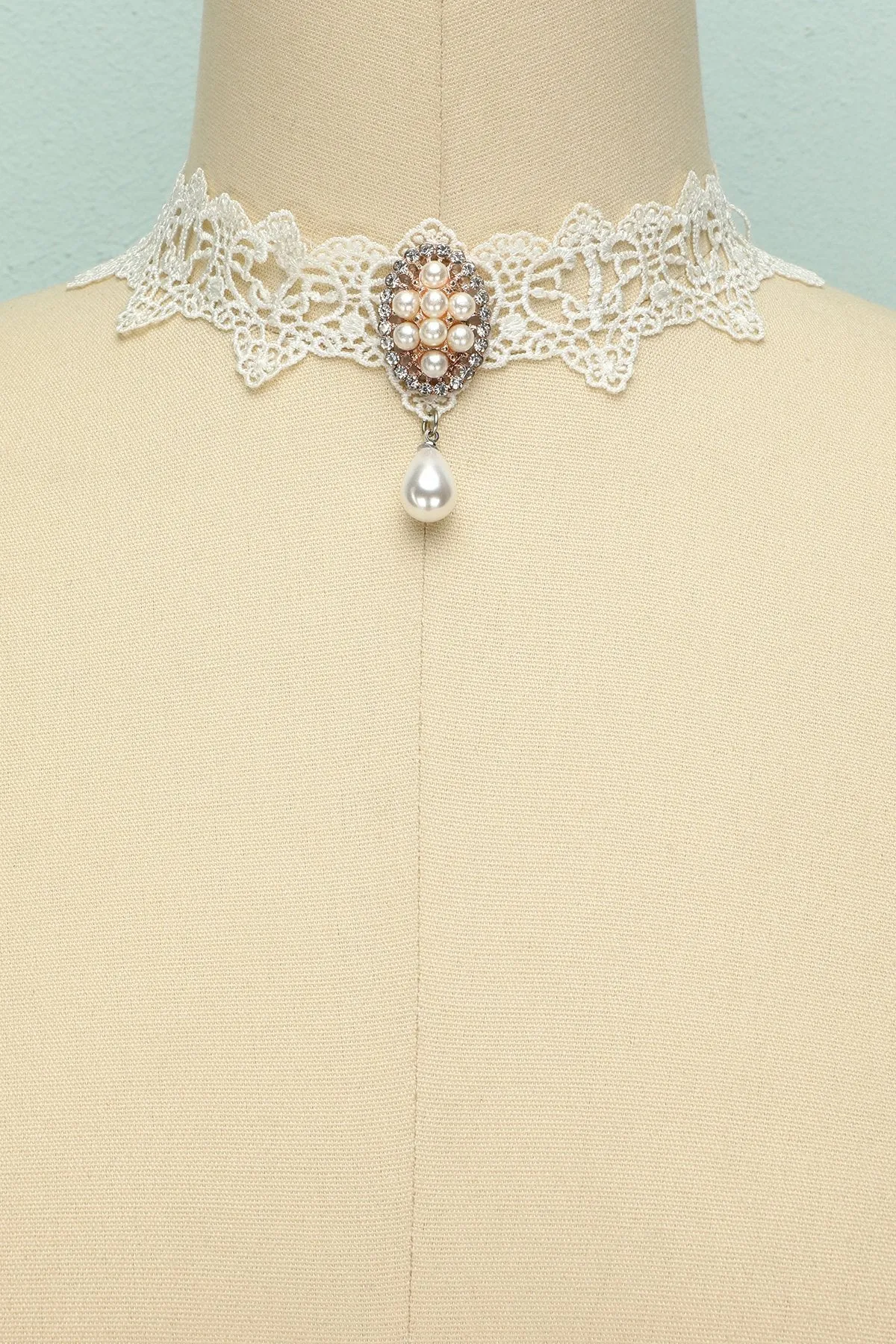 Retro Lace Choker sold by Zapaka