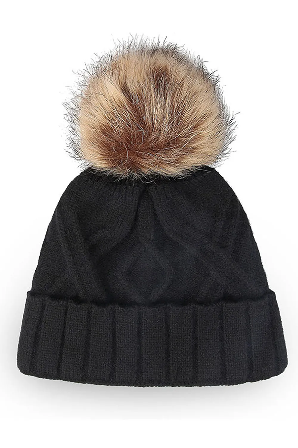 Black Knitted Hat sold by Zapaka
