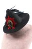 Black Women Halloween Witch Hat with Feather sold by Zapaka