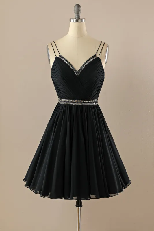 V neck Little Black Dress sold by Zapaka
