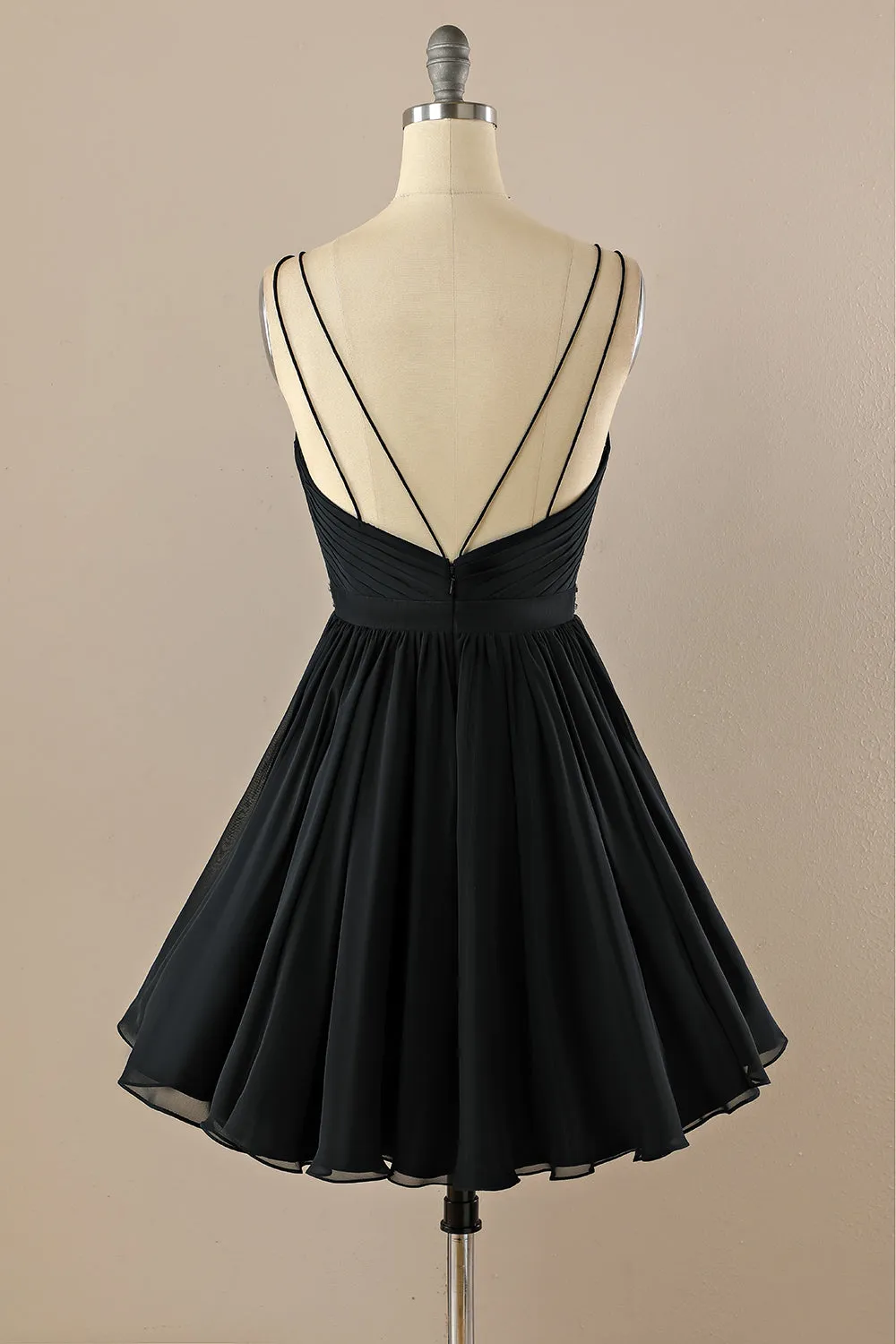 V neck Little Black Dress sold by Zapaka product image thumbnail 2