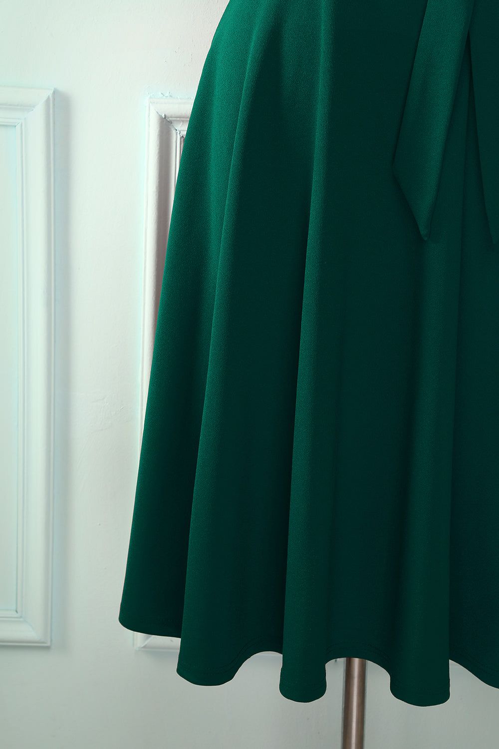 Soft Dark Green Dress sold by Zapaka product image thumbnail 4