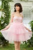 A-Line Sweetheart Pink Short Homecoming Dress sold by Zapaka