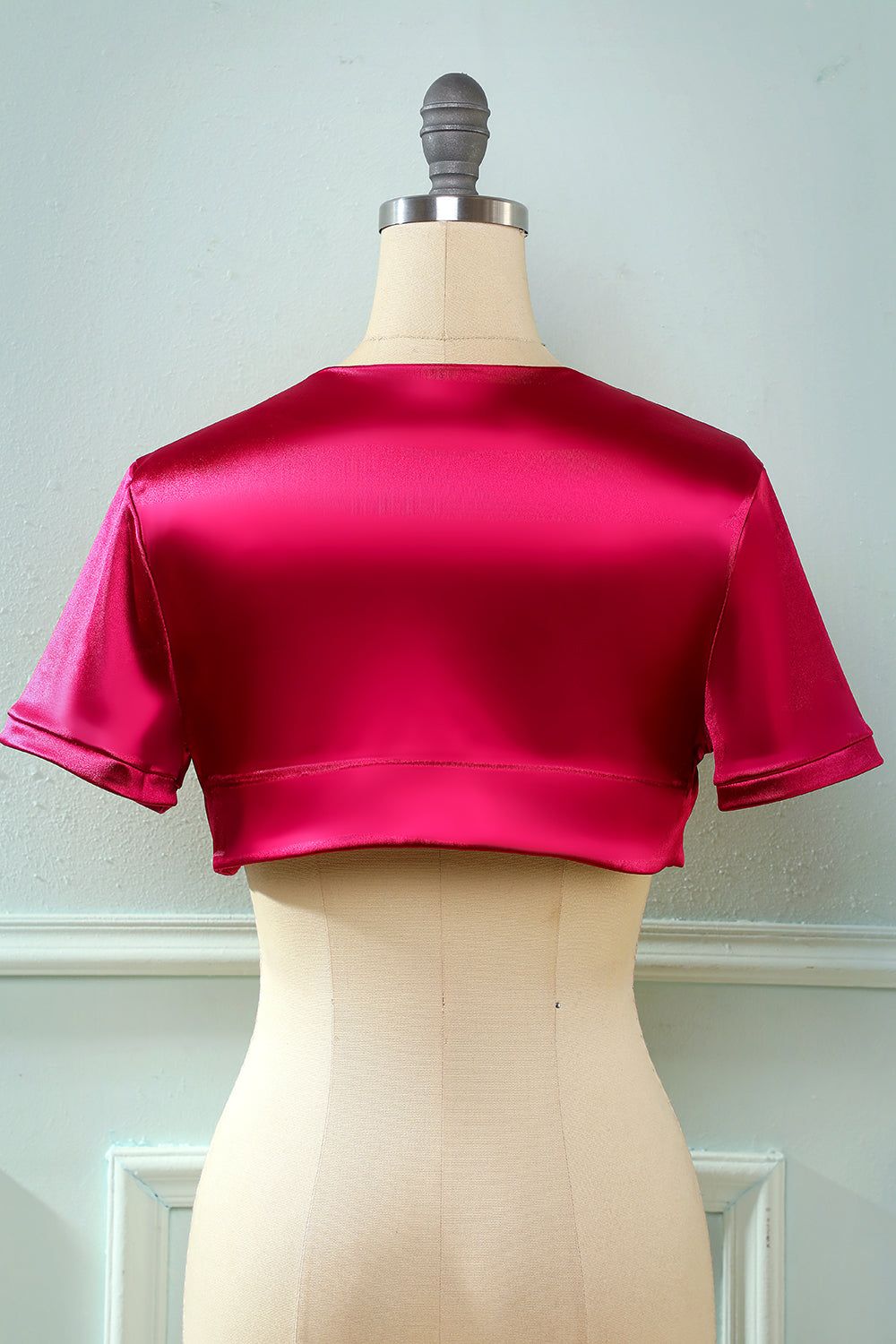 Navy Short Sleeves Wrap sold by Zapaka product image thumbnail 2