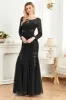 Long Sleeves Mermaid Sequins Formal Dress sold by Zapaka