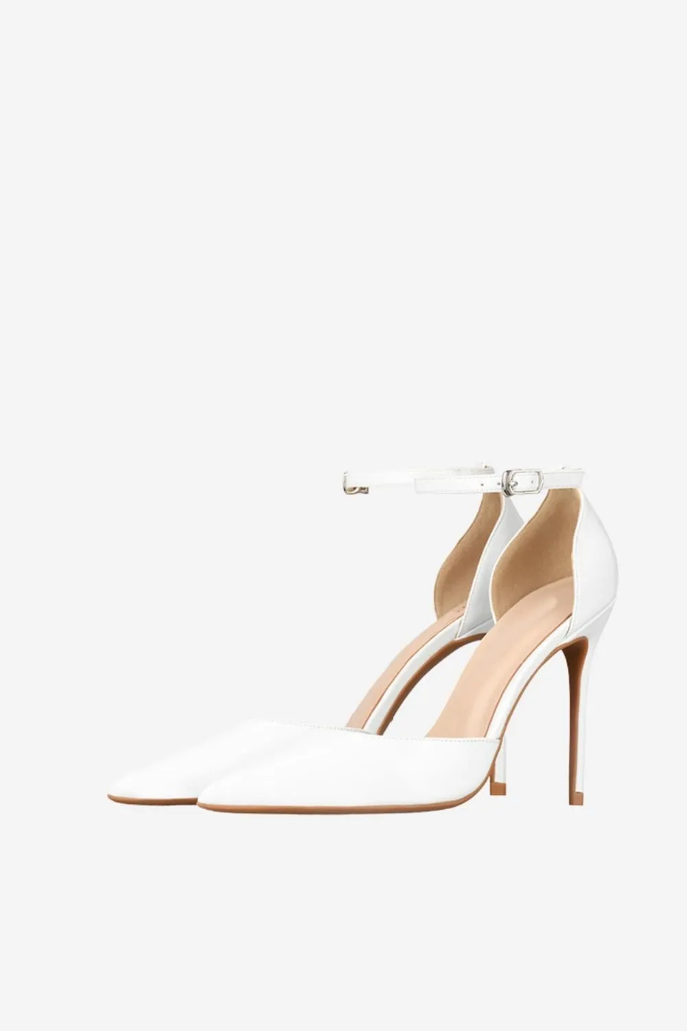 Black Pointed Toe Stiletto Sandals sold by Zapaka product image thumbnail 5