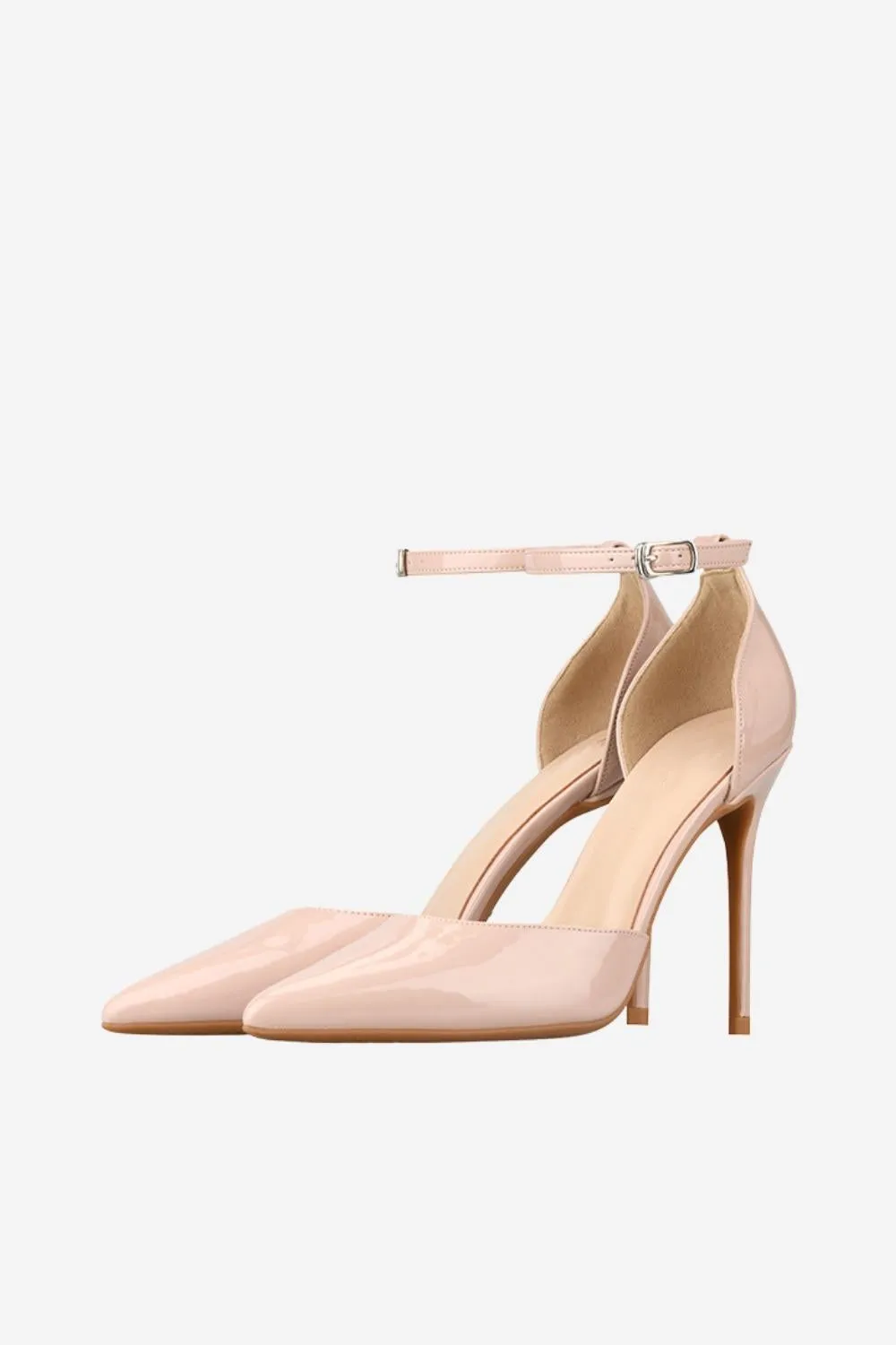 Black Pointed Toe Stiletto Sandals sold by Zapaka product image thumbnail 2