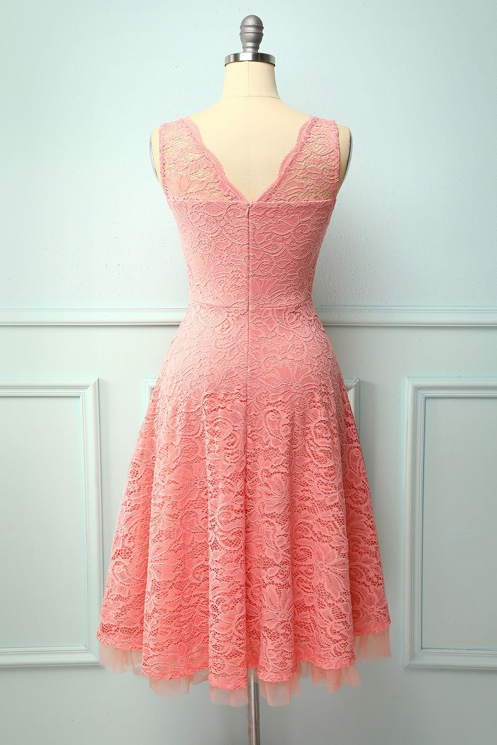 Lace Blush Formal Dress sold by Zapaka product image thumbnail 2